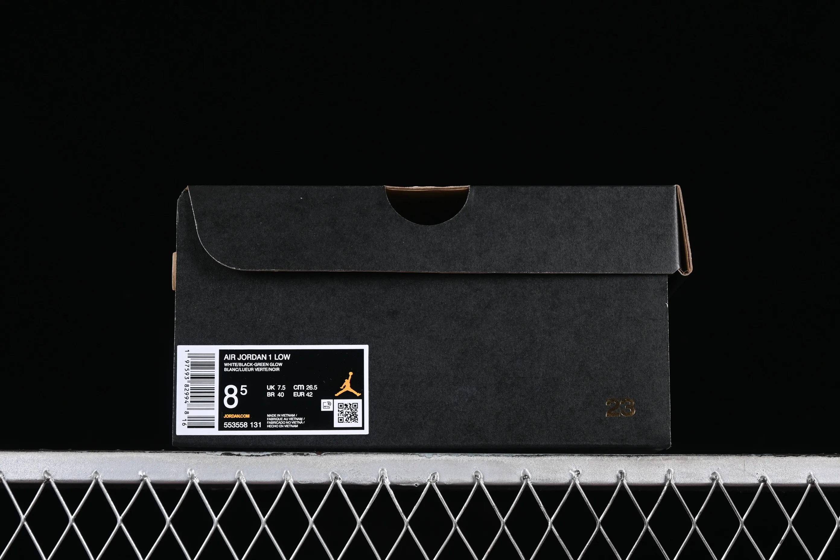 All categories Air Jordan Jordan series basketball shoes Air Jordan 1 Low G version pure original Air Jordan 1 Low AJ1 Joe 1 mint black and green low-top cultural basketball shoes 553558-131